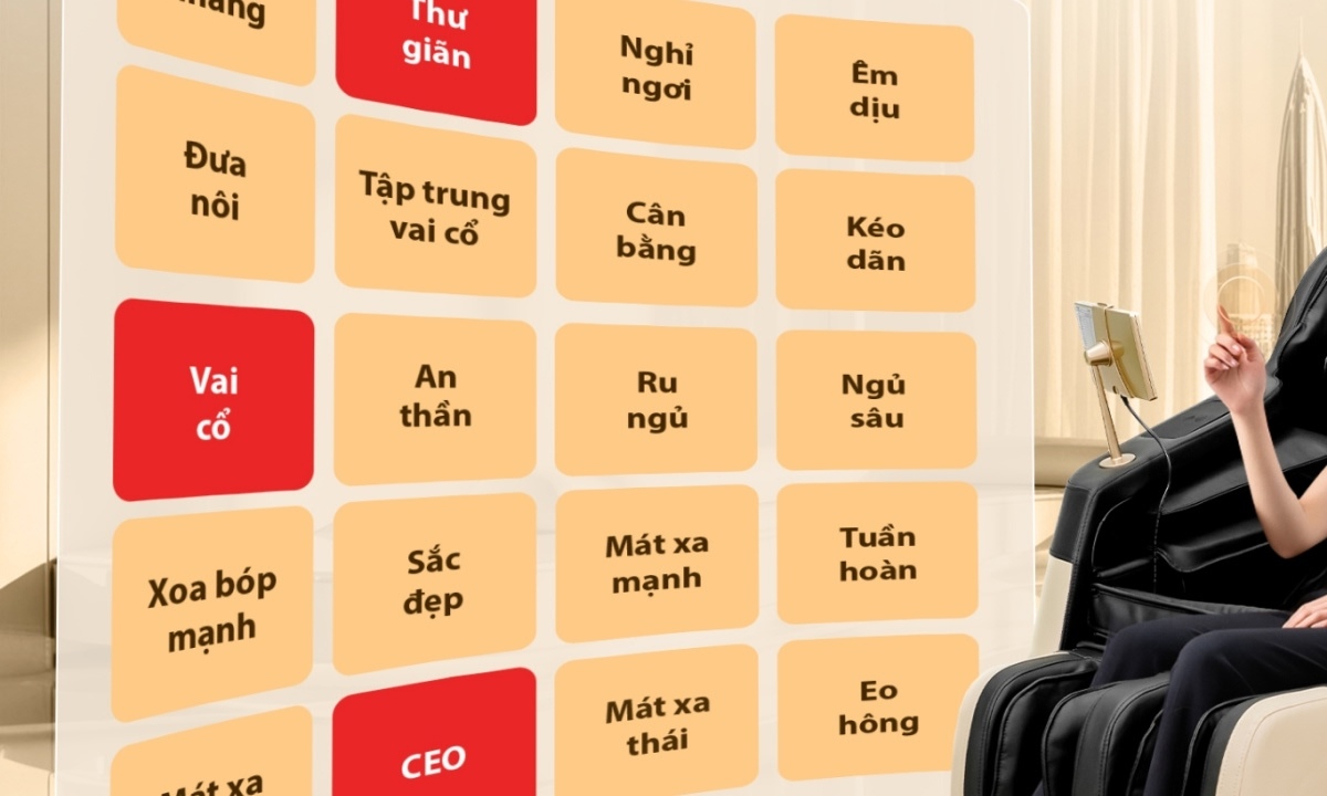 Ghế Massage Poongsan MCP 106