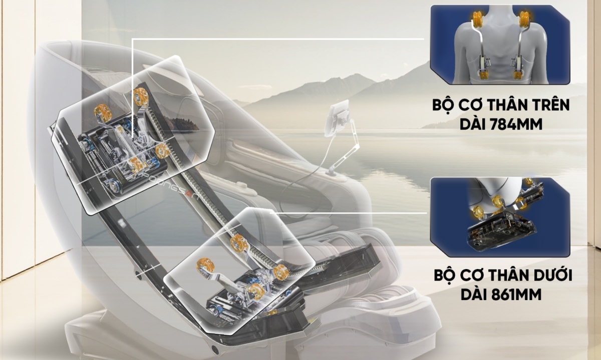 Ghế Massage Poongsan MCP 306