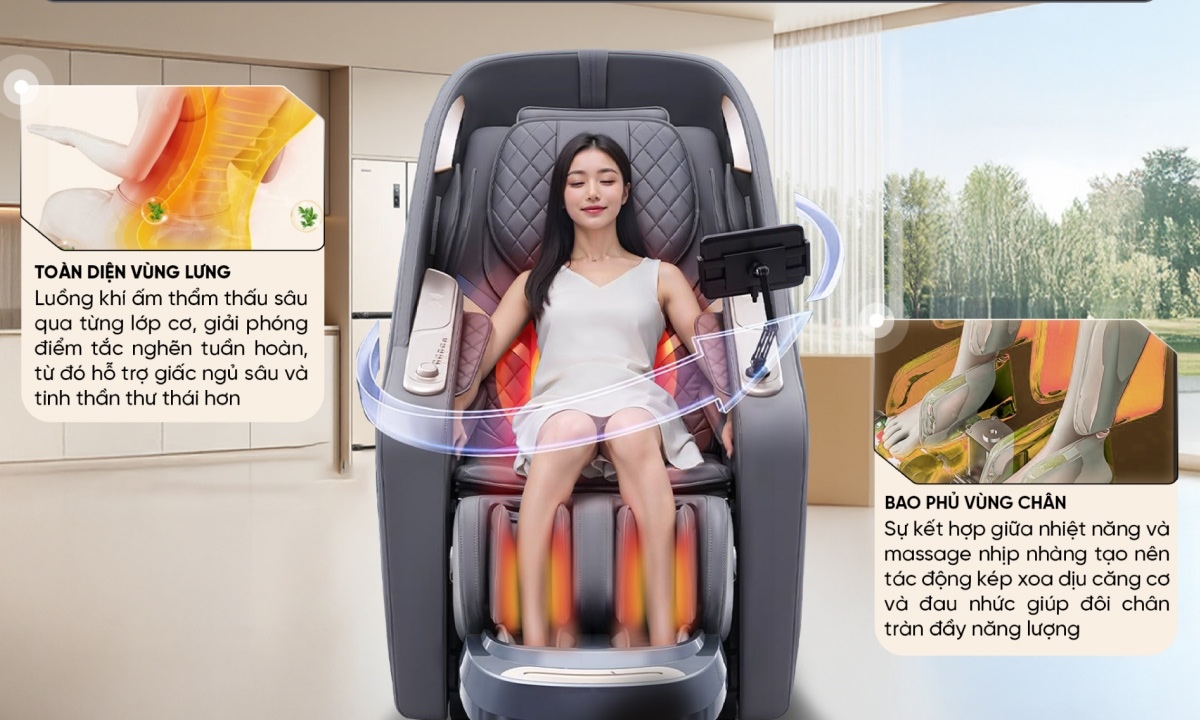 Ghế Massage Poongsan MCP 306