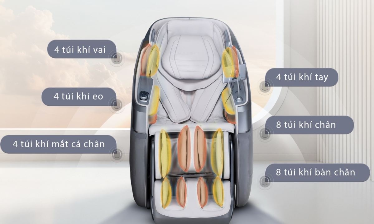 Ghế Massage Poongsan MCP 865