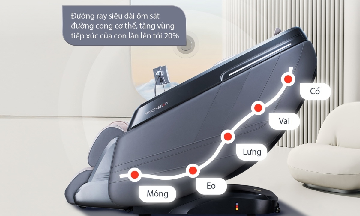 Ghế Massage Poongsan MCP 865