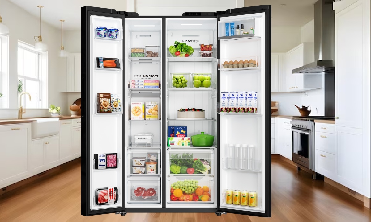 Tủ lạnh Aqua Inverter 646 lít AQR-S682XA(GB)