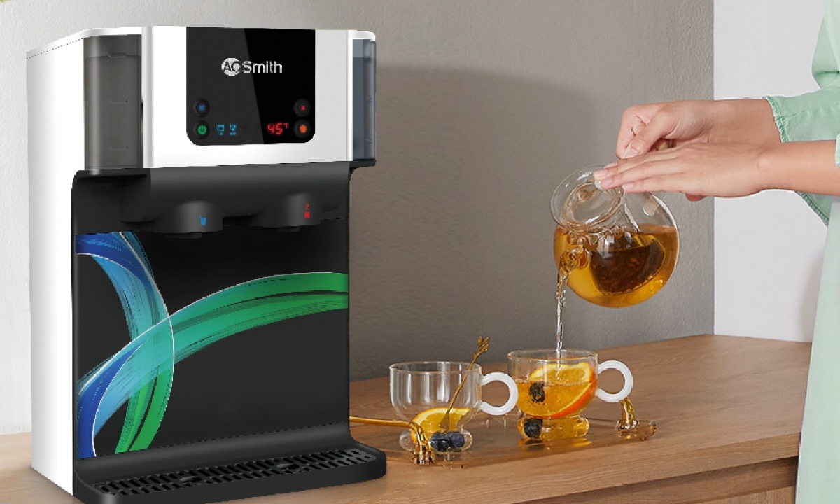 Ba mức nhiệt linh hoạt Máy trang bị 3 mức nhiệt: nóng, ấm và thường, đáp ứng đa dạng nhu cầu sử dụng. Nước nóng lên đến 92°C và nước ấm ở 45°C, thuận tiện cho pha trà, cà phê hoặc dùng trực tiếp.