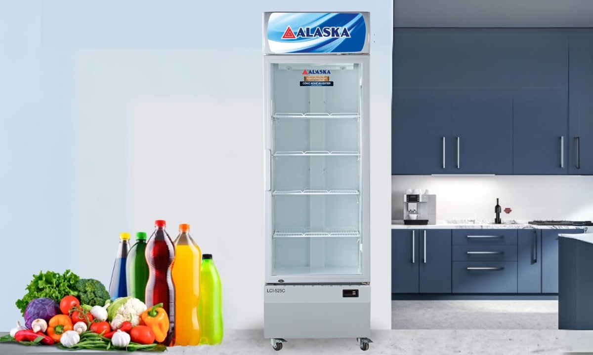 Tủ mát Alaska 385 lít LC-385 sang trọng, nhỏ gọn
