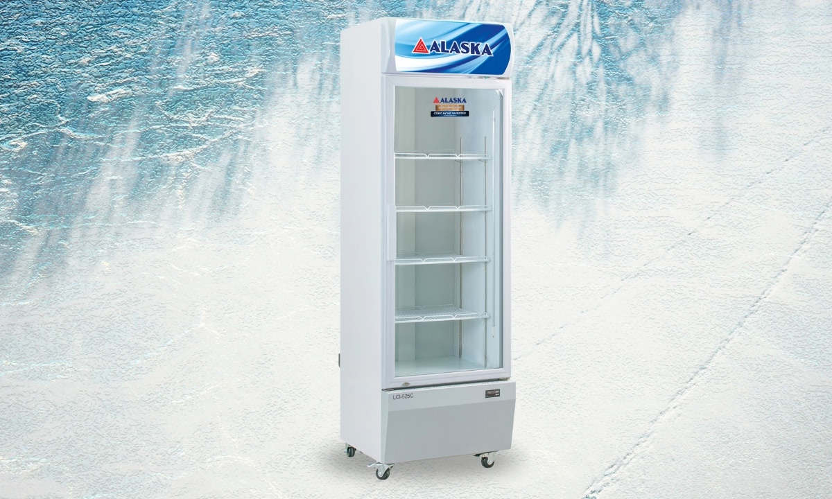 Tủ mát Alaska 385 lít LC-385 Bánh xe di chuyển linh hoạt