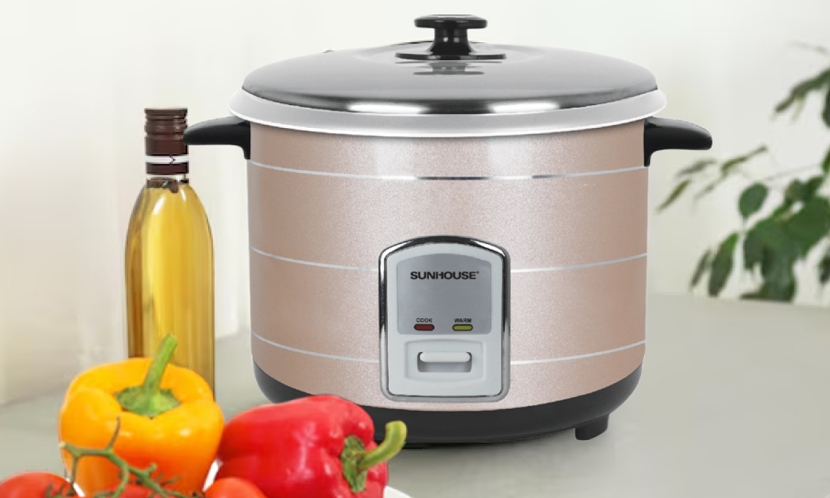 Nồi cơm điện 1.2 lít Sunhouse SHD8105