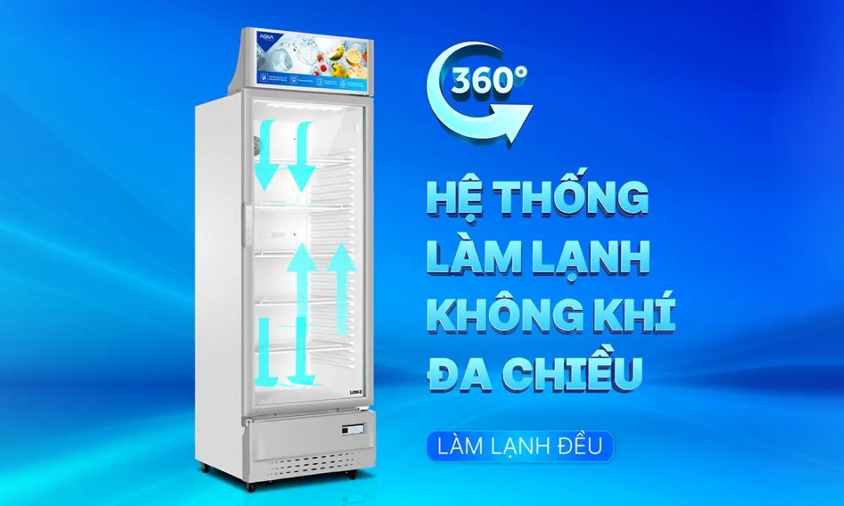 Tủ mát Aqua 320 lít AQS-AF440S