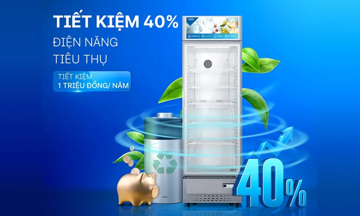 Tủ mát Aqua 320 lít AQS-AF440S