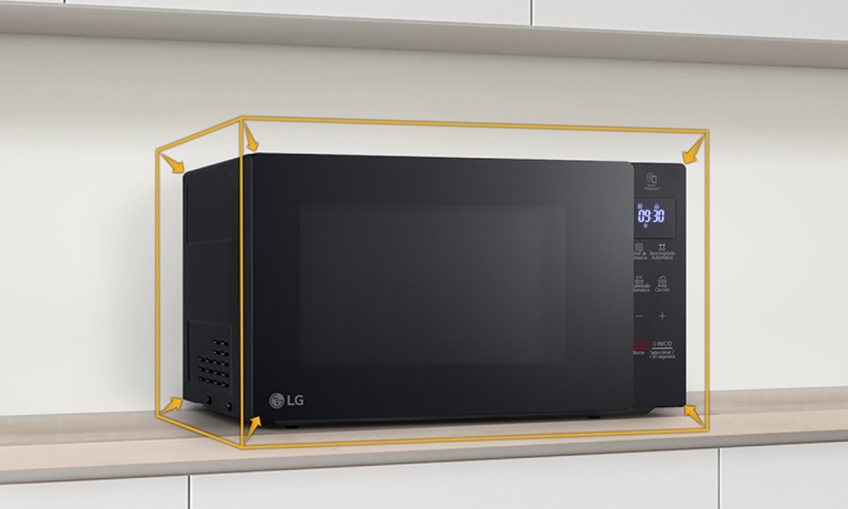 Lò vi sóng LG 20 lít MS2032GAS