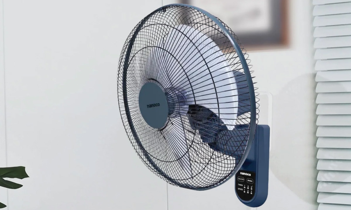 Quạt treo Nanoco NWF1612RC-BL
