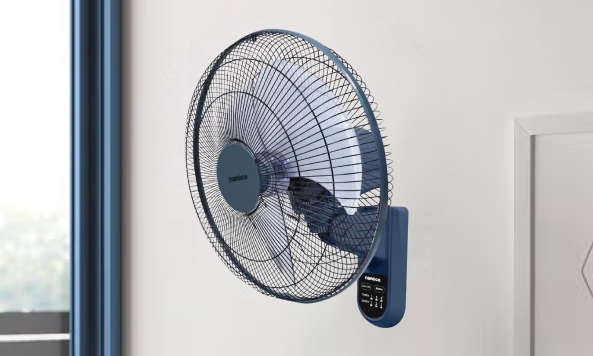 Quạt treo Nanoco NWF1612RC-BL