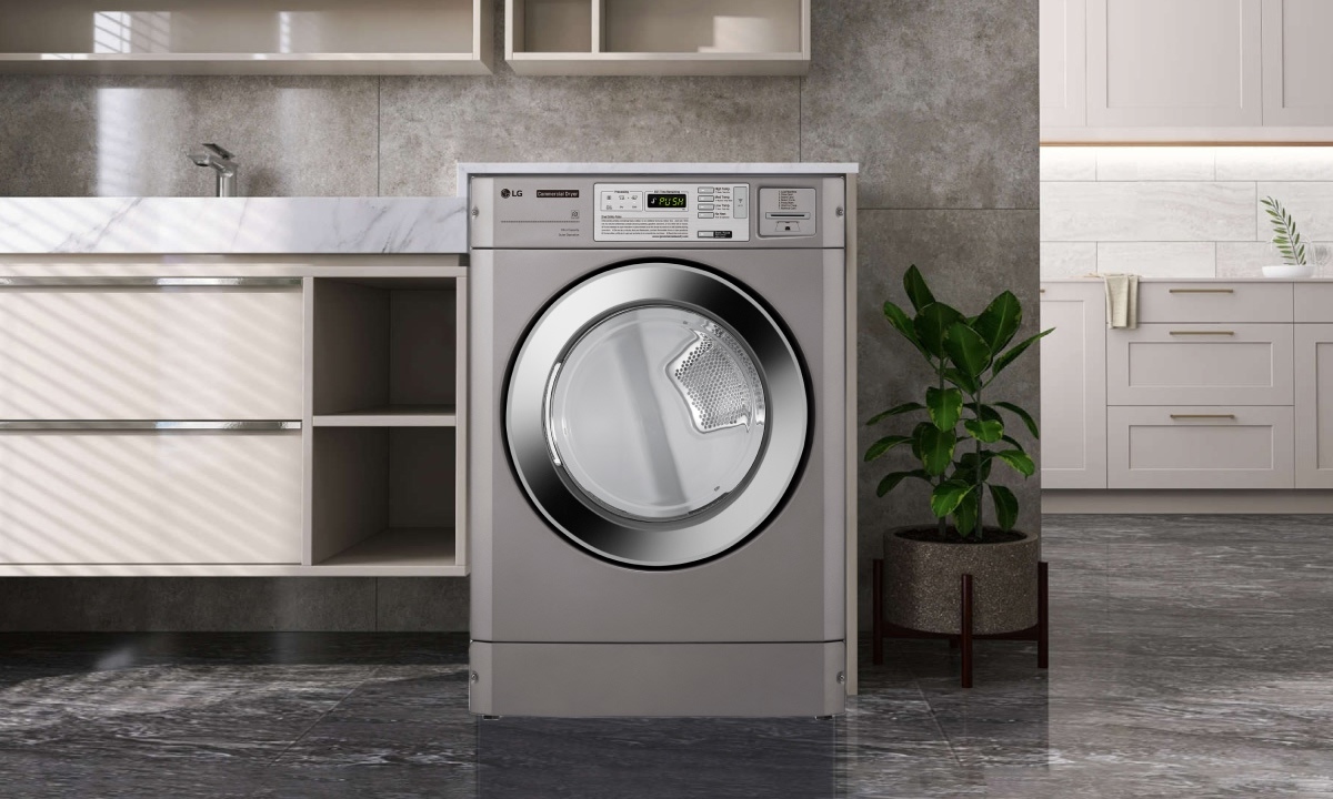 Máy sấy quần áo bơm nhiệt LG Inverter 10.5 kg CDG27RUQES