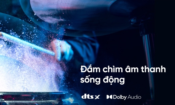 Âm thanh bùng nổ sống động như rạp phim Trang bị công nghệ DTS Virtual:X và Dolby Audio, tivi mang đến hiệu ứng âm thanh vòm mạnh mẽ, chân thực, cho bạn cảm giác đắm chìm trong từng bộ phim hay bản nhạc yêu thích.