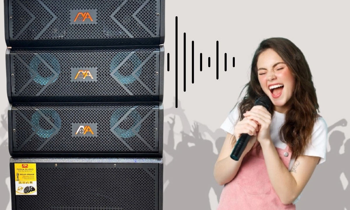 Loa karaoke di động Nova Audio PRO-600V Array