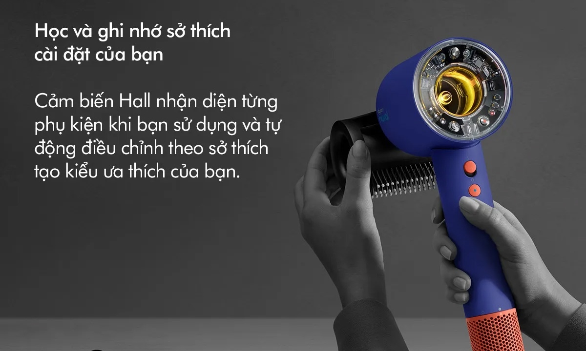 Máy sấy tóc Dyson Supersonic Nural™ HD16 (Xanh phổ/ Đồng)