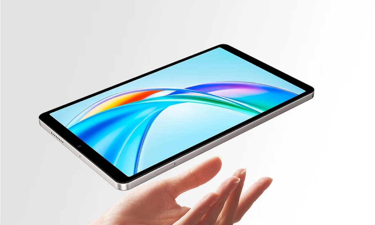 Thiết kế thanh lịch, nhỏ gọn và sang trọng ONOR Pad X7 gây ấn tượng với vẻ ngoài tinh tế, các góc bo c