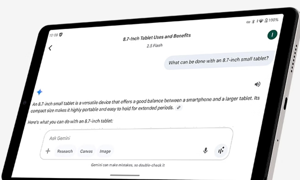 Tích hợp AI thông minh Gemini