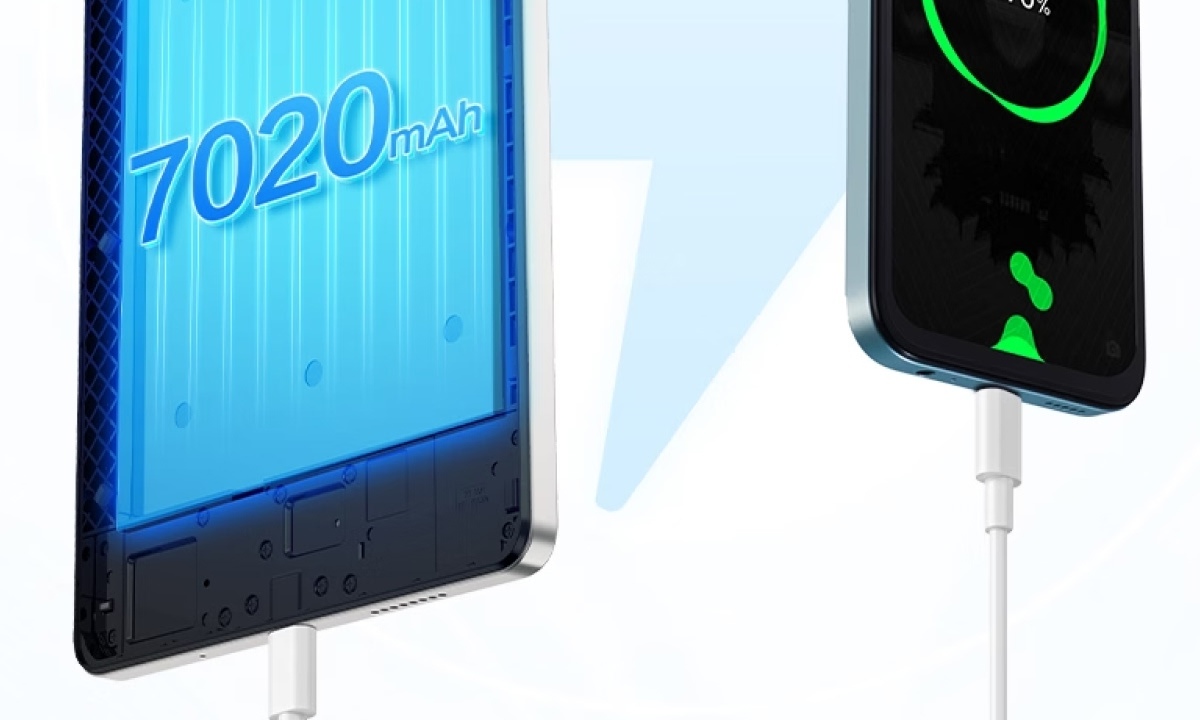 Pin 7020mAh – Bền bỉ cho cả ngày