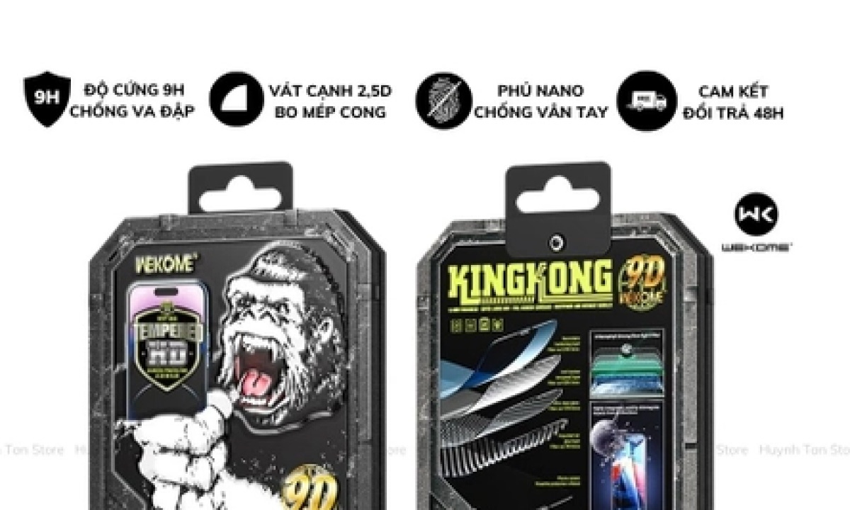 Dễ dán – Không bọt khí, ôm sát màn hình