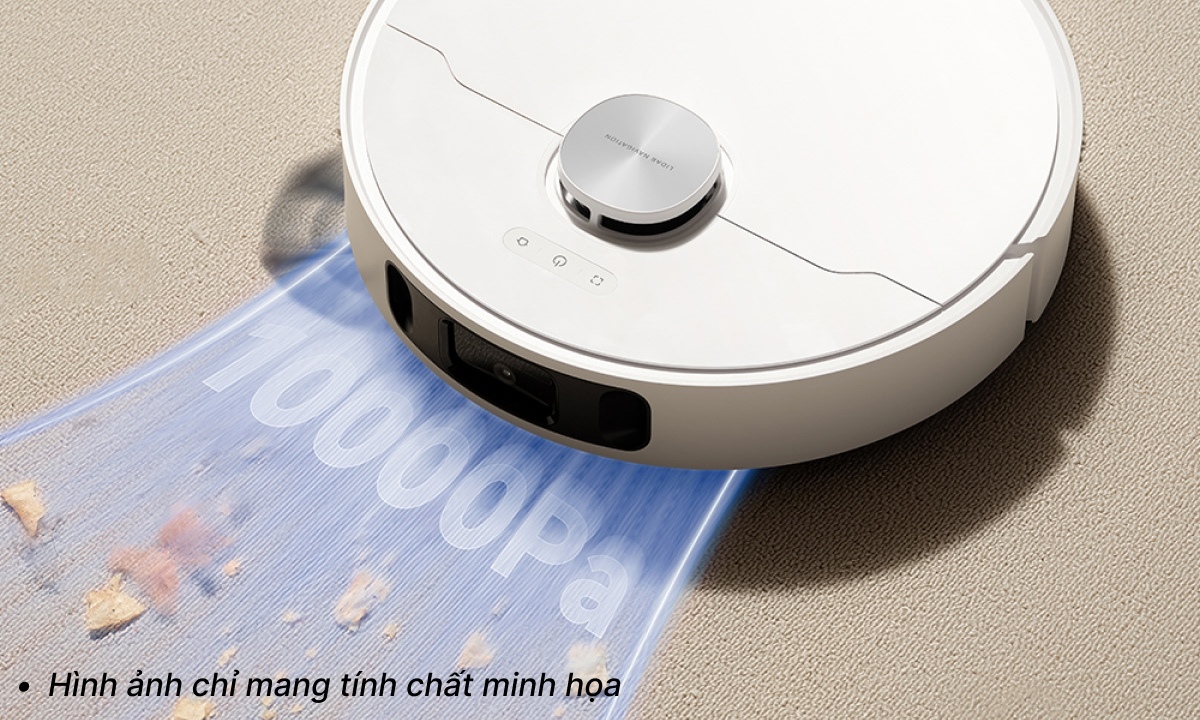 Hút mạnh, làm sạch sâu