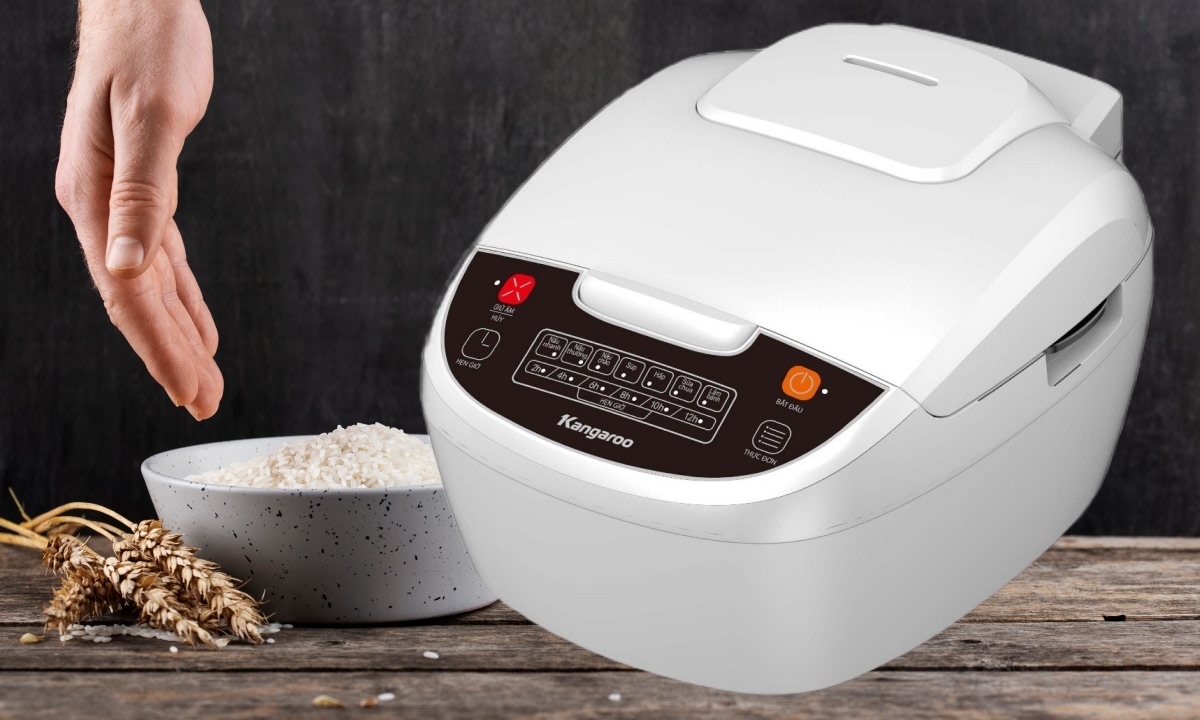 Lòng nồi chống dính bền bỉ, dễ vệ sinh