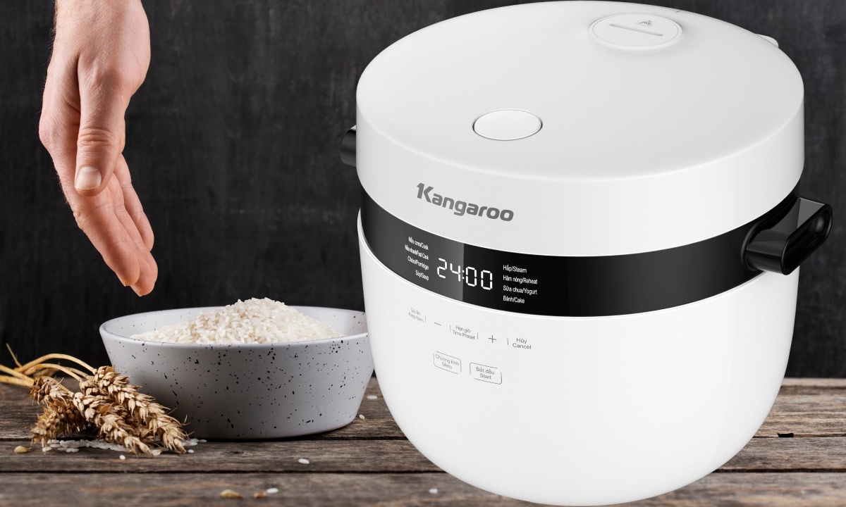 Nồi cơm điện Happy Cook HCJ-1822 chế độ hâm nóng tự động