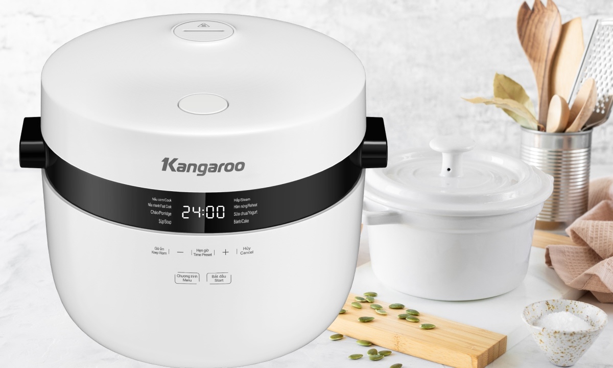 Nồi cơm điện Happy Cook HCJ-1822 lòng nồi chống dính