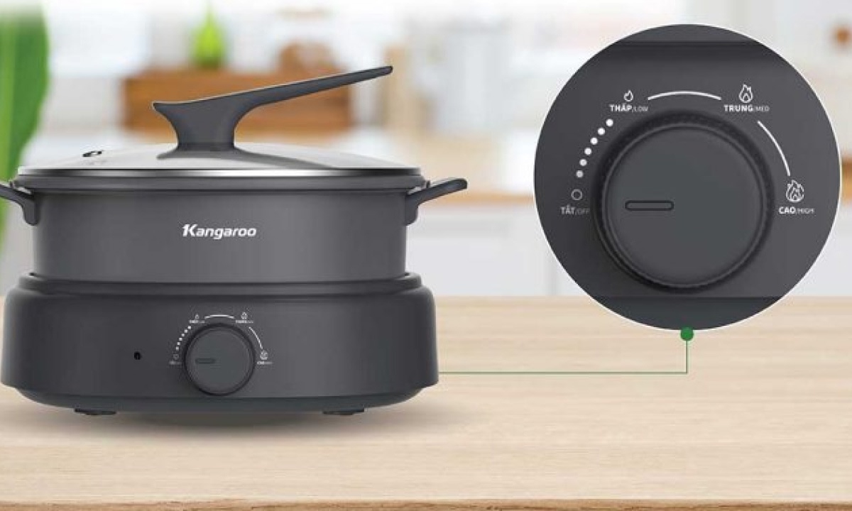 Nồi cơm điện Happy Cook HCJ-1822 lòng nồi chống dính