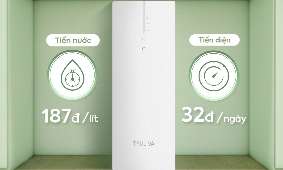 Máy lọc nước Truliva 2 lõi UR3626