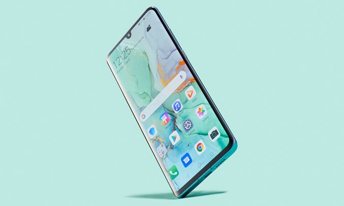 Huawei P30 Pro xanh thiên thanh tràn viền