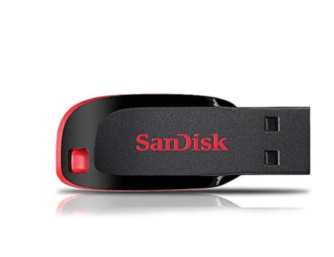 USB 2.0 16GB Sandisk Cruzer Blade CZ50 - Dung lượng 16GB