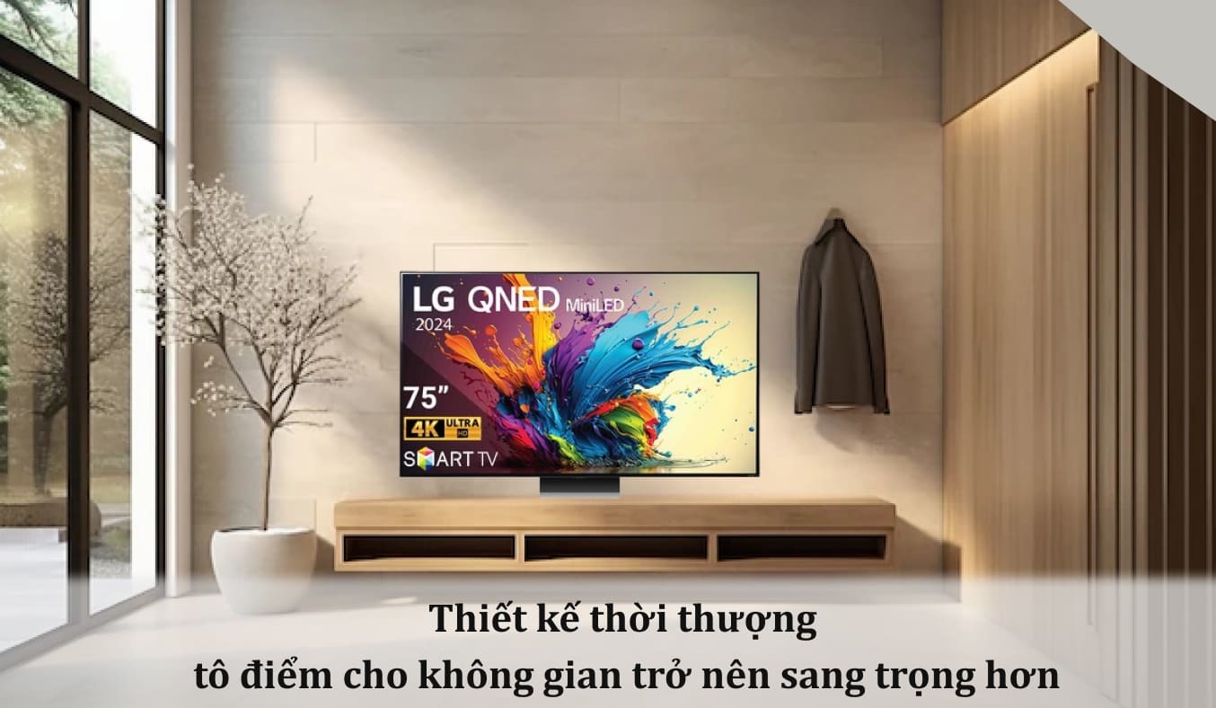 Smart Tivi QNED LG 4K 75 inch 75QNED91TSA