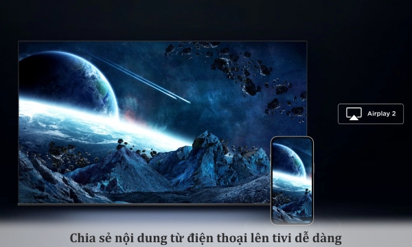 Google Tivi QD-Mini LED TCL 4K 65 inch 65C755