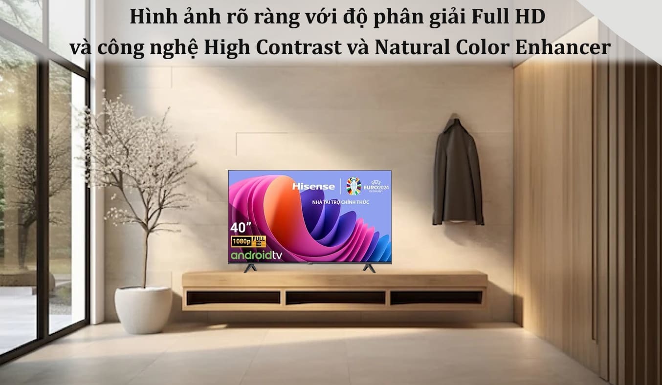 Android Tivi Hisense HD 40 inch 40A4N
