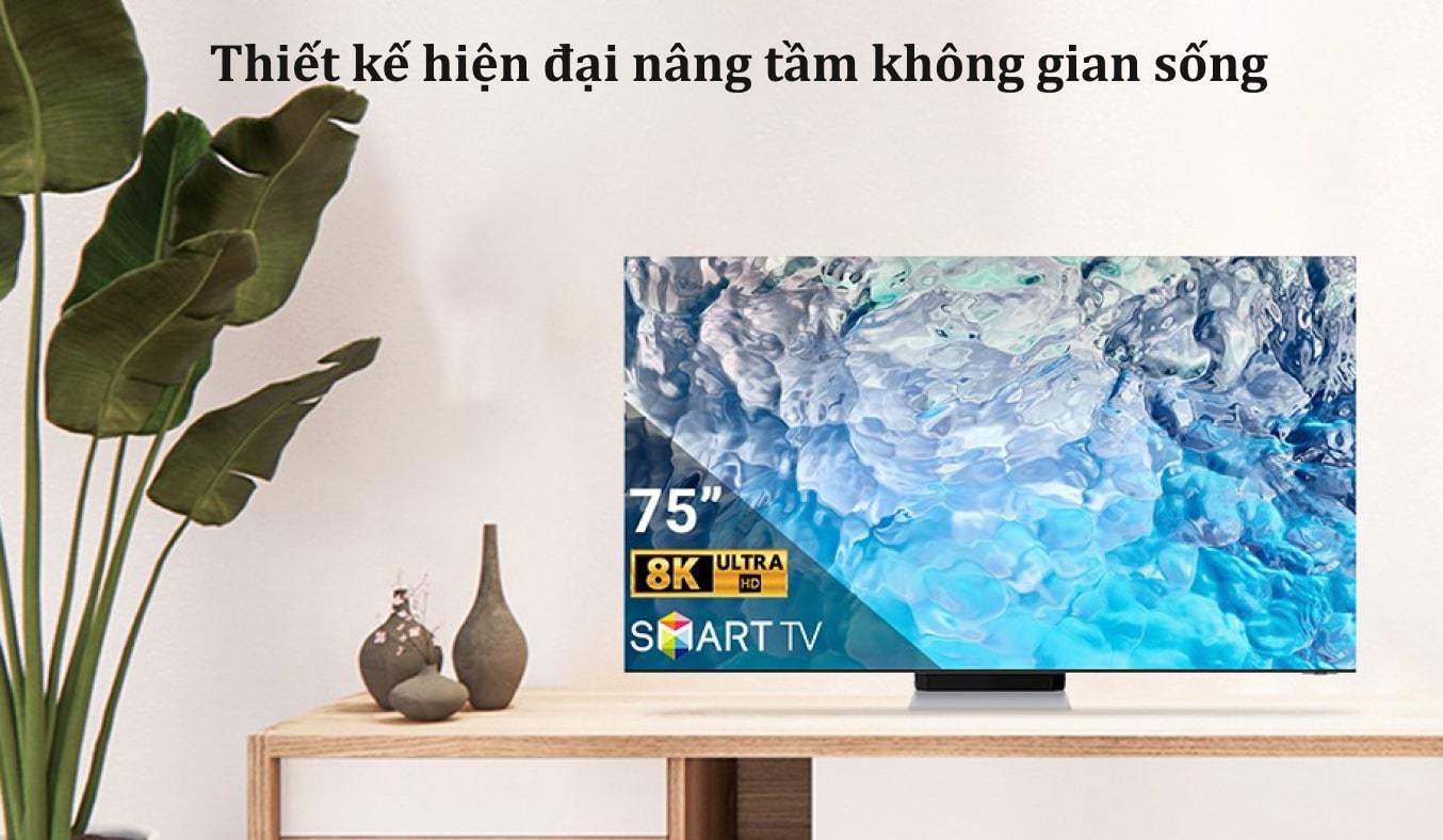 Smart Tivi Neo QLED 8K 75 inch Samsung QA75QN900BKXXV