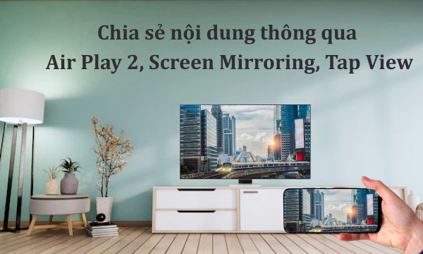 Smart Tivi Neo QLED Samsung 4K 85 inch QA85QN85BAKXXV