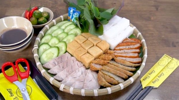 Bún đậu Làng Vòng nổi tiếng ở quận Gò Vấp