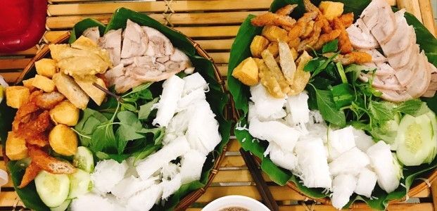 Bún đậu mắm tôm Ngọc Hà nổi tiếng với món bún lá tươi ngon