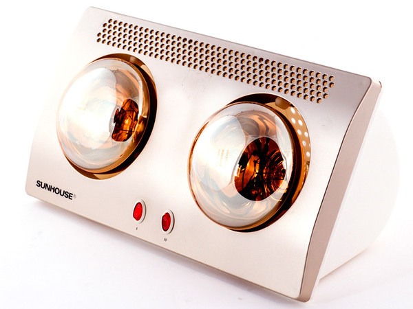 Chọn đèn sưởi được làm từ chất liệu chống cháy, chống thấm nước 