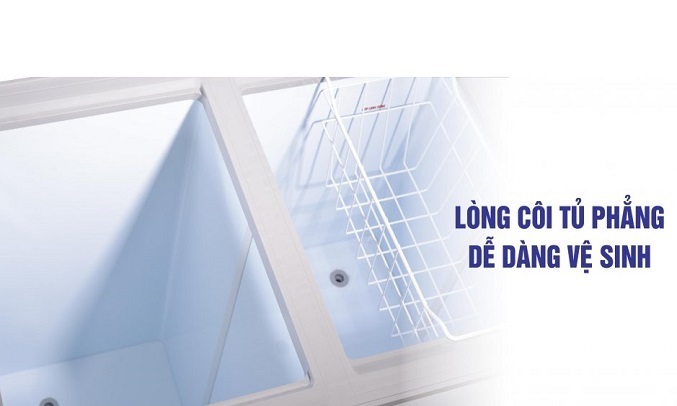 Tủ đông Sanaky Inverter 305 lít VH-4099A3 Dễ dàng vệ sinh