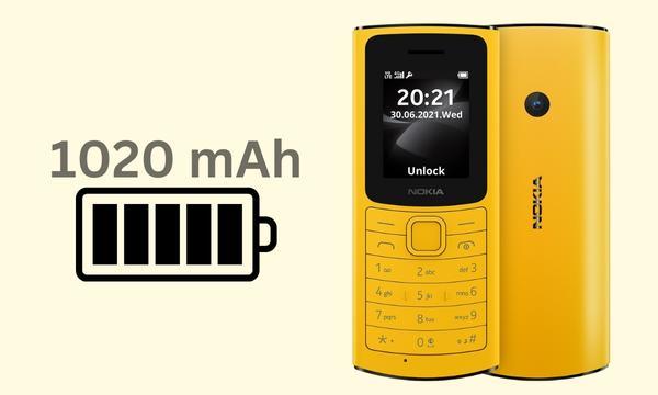 Điện thoại Nokia 110 4G dung lượng pin cao