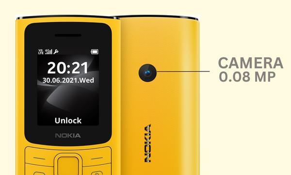 Điện thoại Nokia 110 4G có camera sau