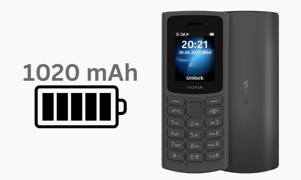 Điện thoại Nokia105 4G dung lượng pin cao