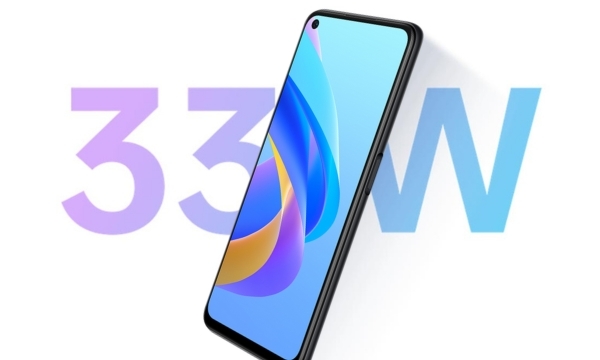 Điện thoại OPPO A76 sạc pin nhanh chóng