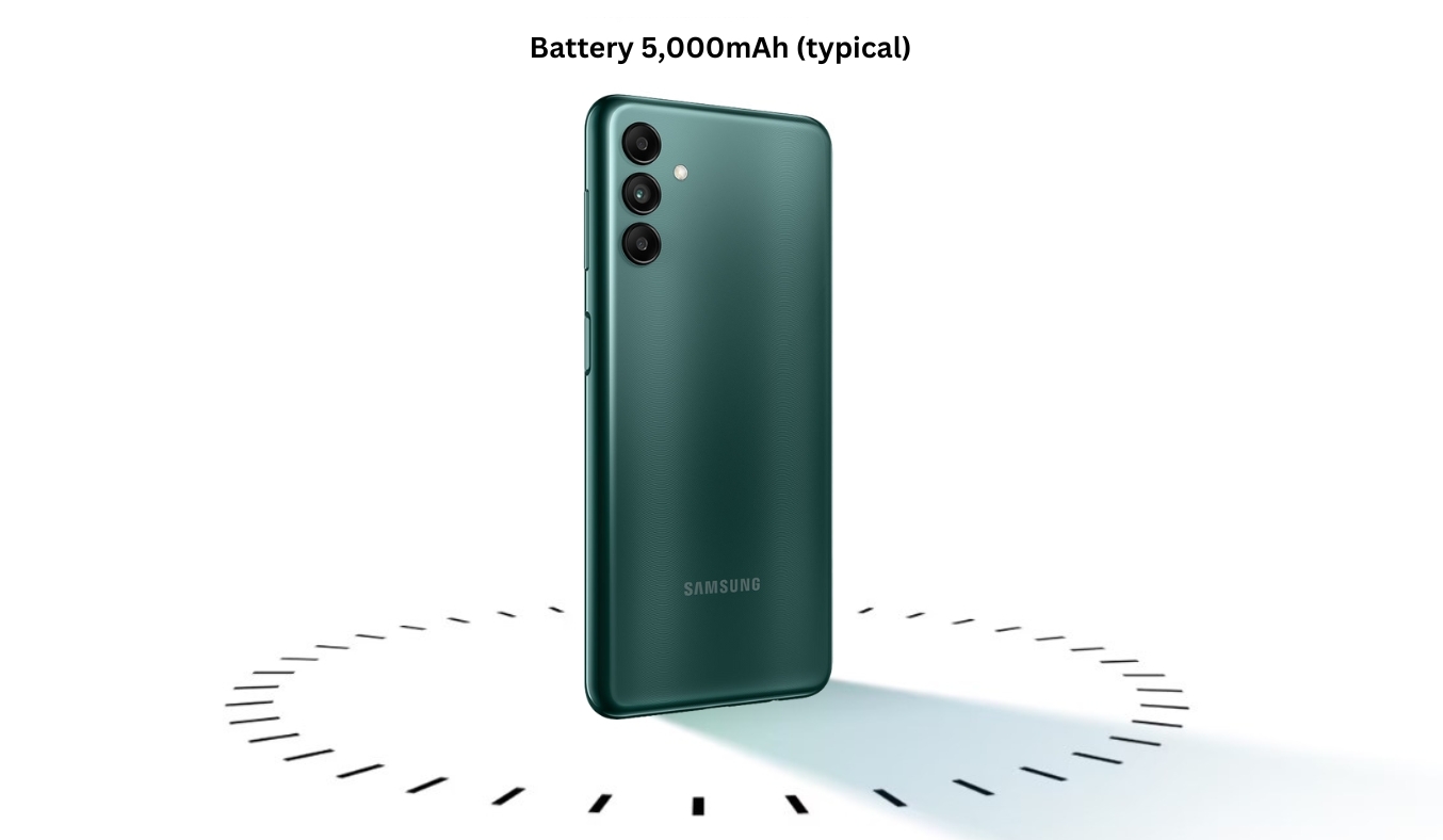 Điện thoại Samsung Galaxy A04s dung lượng pin cao