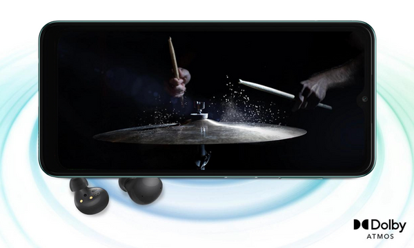 Điện thoại Samsung Galaxy A04s âm thanh chuẩn điện ảnh