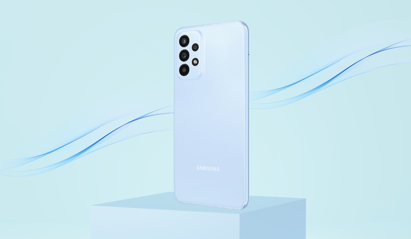 Điện thoại Samsung Galaxy A23 diện mạo thời thượng