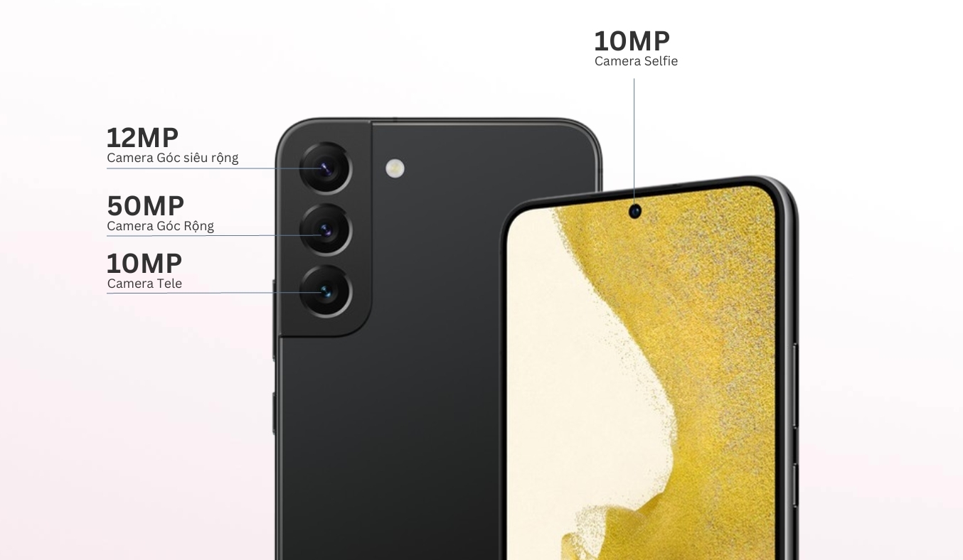Điện thoại Samsung Galaxy S22 Plus 5G 128GB camera chụp ảnh đẹp