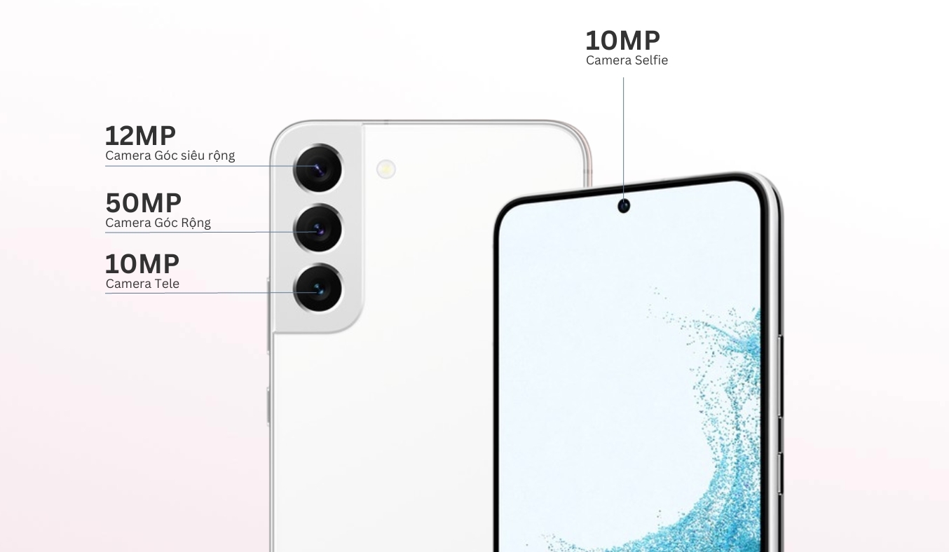 Điện thoại Samsung Galaxy S22 Plus 5G 128GB camera chụp ảnh đẹp