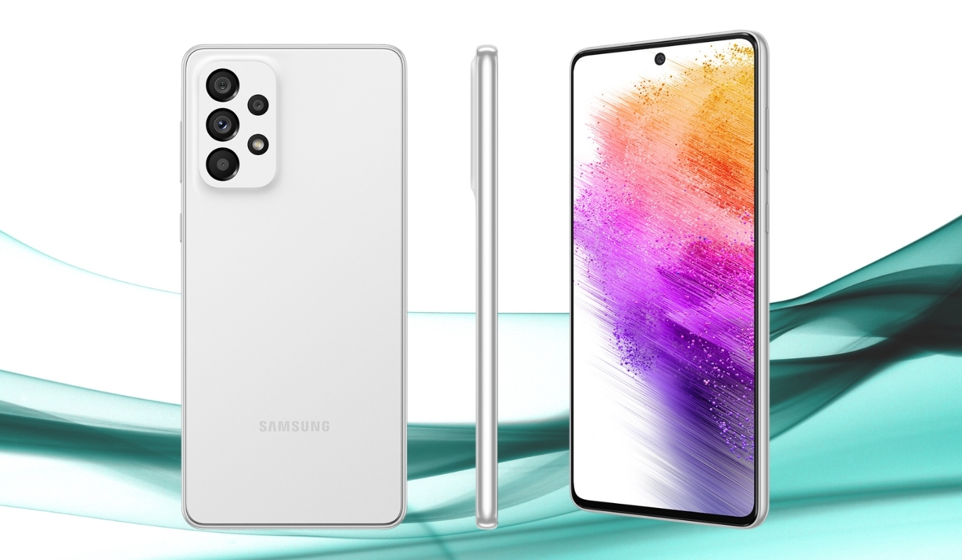 Điện thoại Samsung Galaxy A73 màu sắc cuốn hút